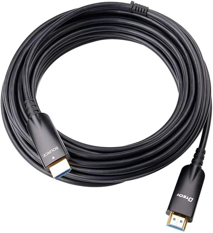 کابل فیبر نوری HDMI 2.1 دی-تک 8K، متراژ 25 متر، 8K60Hz، 4K120Hz، 4K144Hz، HDCP 2.3 2.2، سرعت فوق العاده بالای 48Gbps، سازگار با Apple-TV، Dolby Vision Atmos، PS5، PS4، Xbox One Series X، RTX 3080 3090 (25 متری) کابل فیبر نوری HDMI 2.1 دی-تک 8K، متراژ 25 متر، 8K60Hz، 4K120Hz، 4K144Hz، HDCP 2.3 2.2، سرعت فوق العاده بالای 48Gbps، سازگار با Apple-TV، Dolby Vision Atmos، PS5، PS4، Xbox One Series X، RTX 3080 3090 (25 متری)