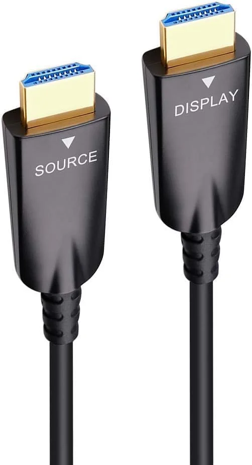 کابل فیبر نوری HDMI 2.1 دی-تک 8K، متراژ 25 متر، 8K60Hz، 4K120Hz، 4K144Hz، HDCP 2.3 2.2، سرعت فوق العاده بالای 48Gbps، سازگار با Apple-TV، Dolby Vision Atmos، PS5، PS4، Xbox One Series X، RTX 3080 3090 (25 متری) کابل فیبر نوری HDMI 2.1 دی-تک 8K، متراژ 25 متر، 8K60Hz، 4K120Hz، 4K144Hz، HDCP 2.3 2.2، سرعت فوق العاده بالای 48Gbps، سازگار با Apple-TV، Dolby Vision Atmos، PS5، PS4، Xbox One Series X، RTX 3080 3090 (25 متری)