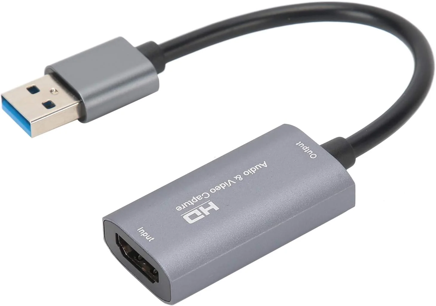 تبدیل USB به HDMI، مبدل کابل گرافیک ویدئویی 1080P برای کارت کپچر 4K HDMI به USB 2.0 برای ضبط صدا و تصویر