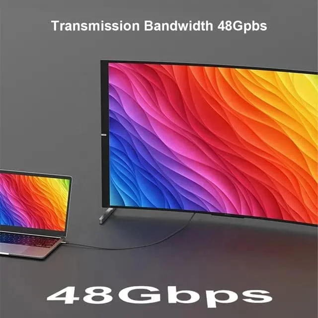 تبدیل USB به HDMI، مبدل کابل گرافیک ویدئویی USB 3.0/2.0 به HDMI 1080P با صدا برای کامپیوتر لپ تاپ پروژکتور HDTV سازگار با ویندوز XP 7/8/8.1/10