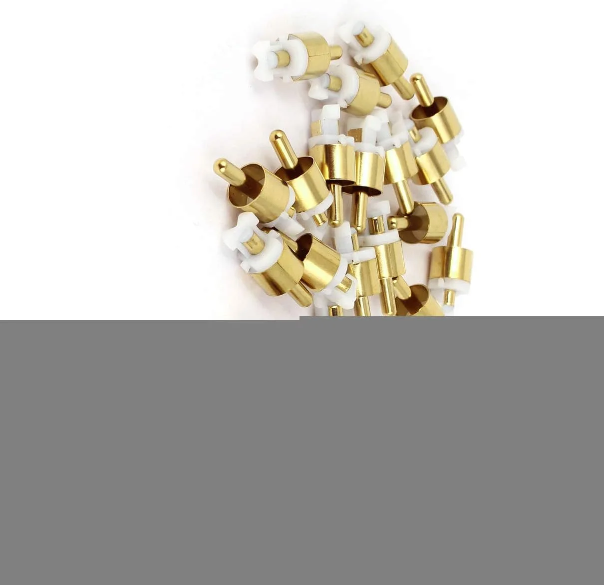 اکسیت 20 عددی کانکتور RCA نری صوتی تصویری نصب پنل PCB (توزیع الکتریکی) رنگ طلایی