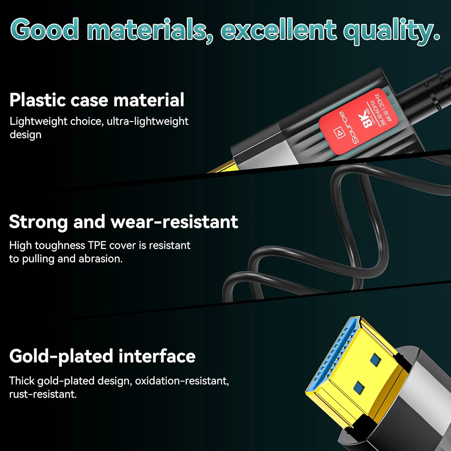 کابل فیبر نوری HDMI انه متا 12 متری، کابل HDMI 2.1 بلند با پشتیبانی از سرعت بالای 48 گیگابیت بر ثانیه، 8K@60Hz، 4K@120Hz، HDR پویا، eARC، HDCP 2.2 و 2.3، Dolby Atmos برای مانیتور، تلویزیون، پروژکتور و کنسول بازی کابل فیبر نوری HDMI انه متا 12 متری، کابل HDMI 2.1 بلند با پشتیبانی از سرعت بالای 48 گیگابیت بر ثانیه، 8K@60Hz، 4K@120Hz، HDR پویا، eARC، HDCP 2.2 و 2.3، Dolby Atmos برای مانیتور، تلویزیون، پروژکتور و کنسول بازی