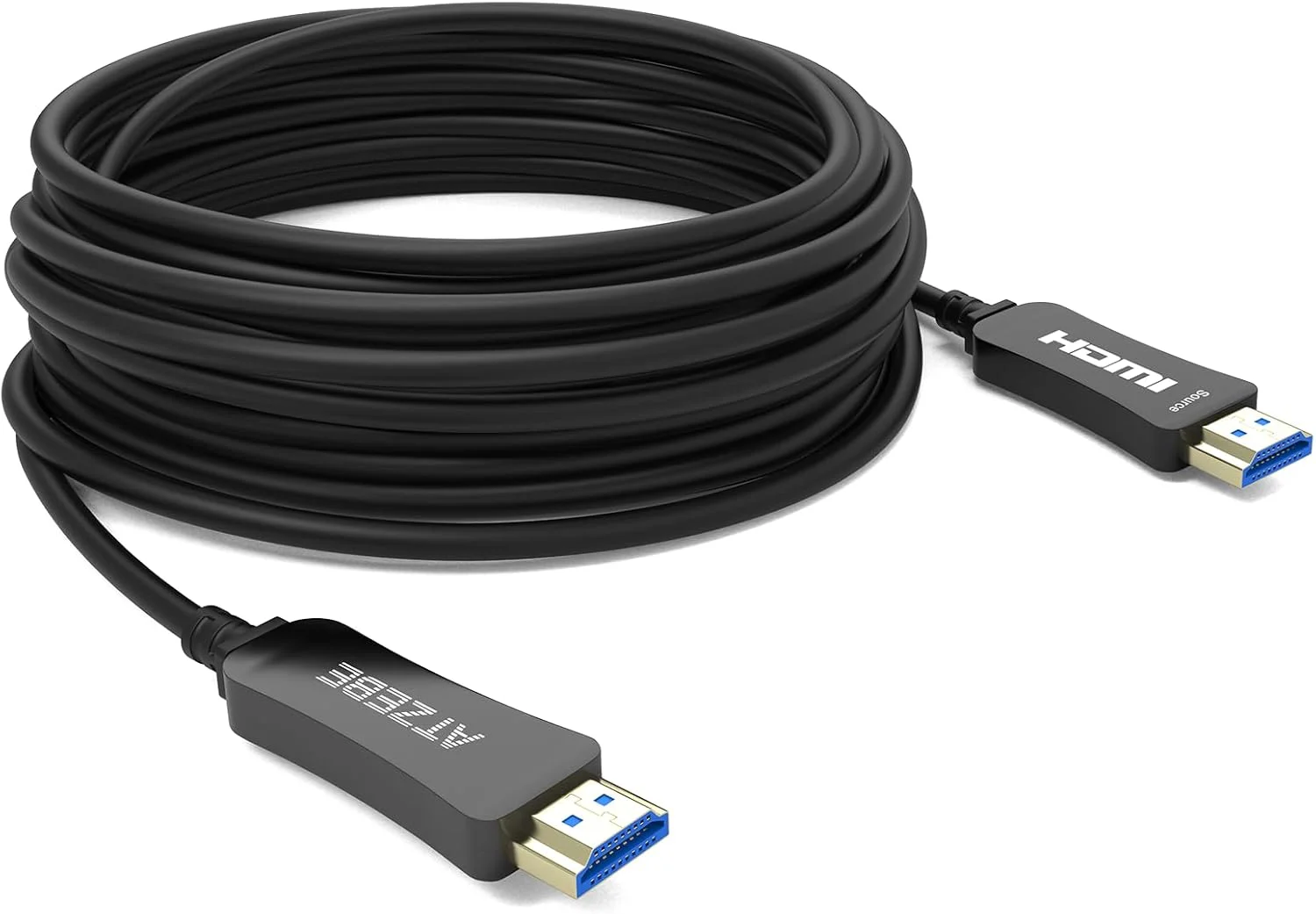 کابل فیبر نوری HDMI آتزبه - 15 متر، کابل HDMI 2.0 پشتیبانی از UHD 4K@60Hz HDR / سرعت بالا 18Gbps / 4:4:4 / 3D / ARC / HEC / CEC / HDCP 2.2