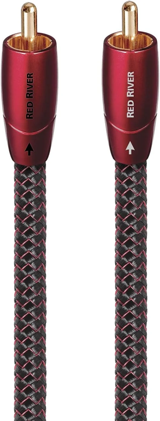 کابل صوتی 0.5 متری AudioQuest Red River RCA مشکی - کابل صوتی (RCA, RCA, 0.5 متر, مشکی) کابل صوتی 0.5 متری AudioQuest Red River RCA مشکی - کابل صوتی (RCA, RCA, 0.5 متر, مشکی)