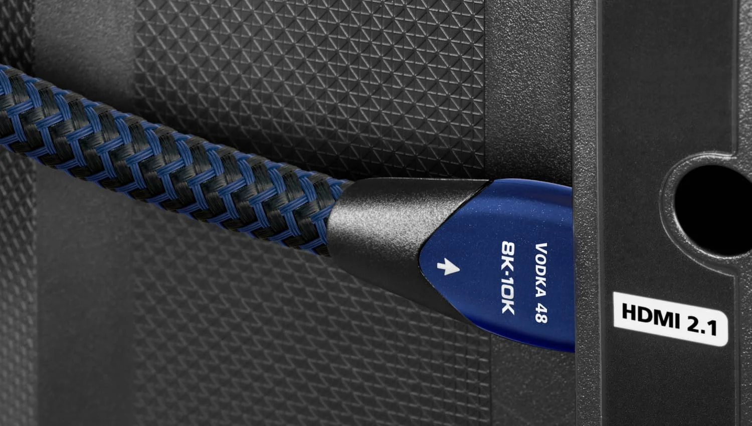 کابل HDMI آدیوکوئست Vodka 48 2.1 - 8K/10K Ultra HD، گیمینگ، سرعت بالا، 48 گیگابیت بر ثانیه، HDR، eARC - طول 2.25 متر