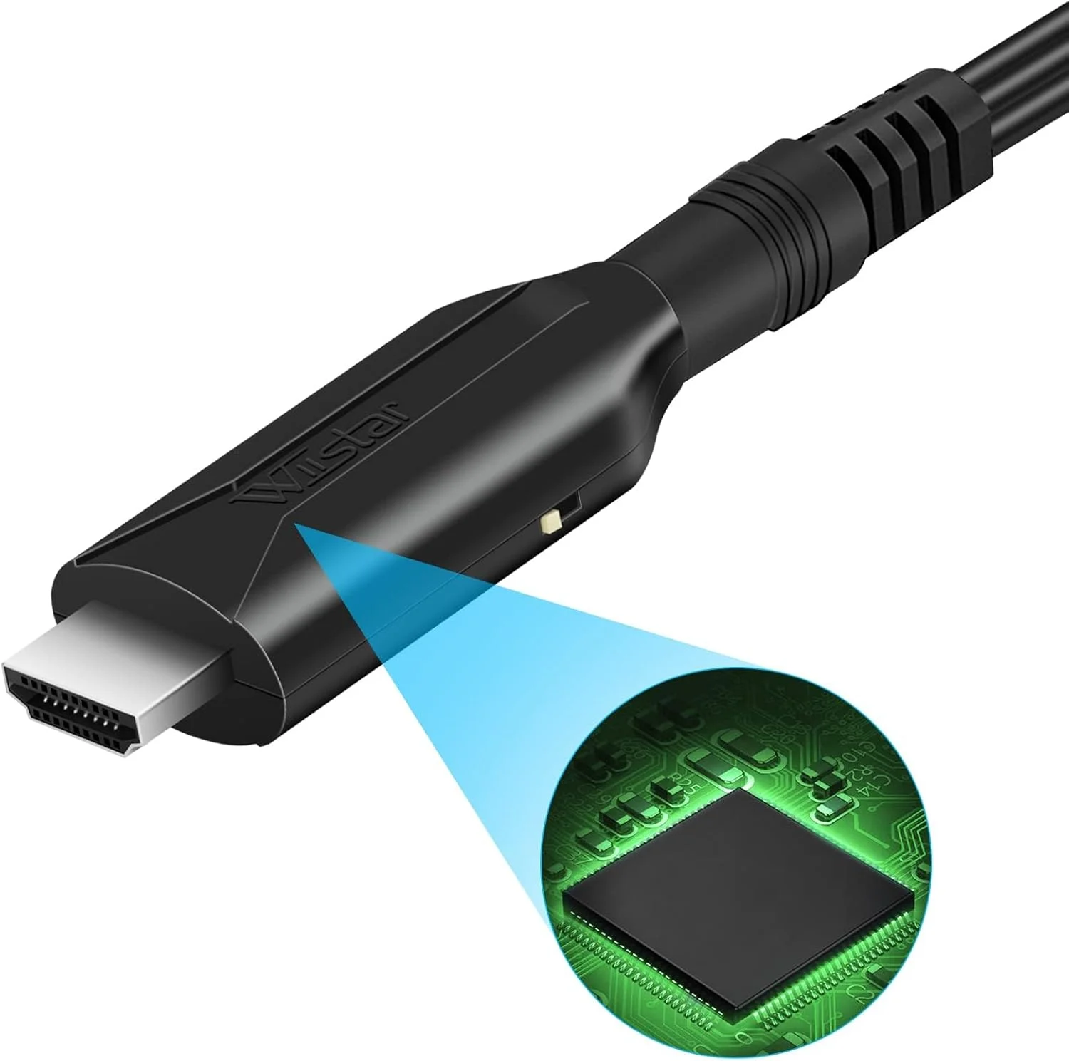 کابل تبدیل اورجینال ایکس باکس به HDMI با طول 1 متر، کابل اتصال HD برای آداپتور تبدیل صدا و تصویر ایکس باکس اورجینال مناسب کنسول ایکس باکس اورجینال