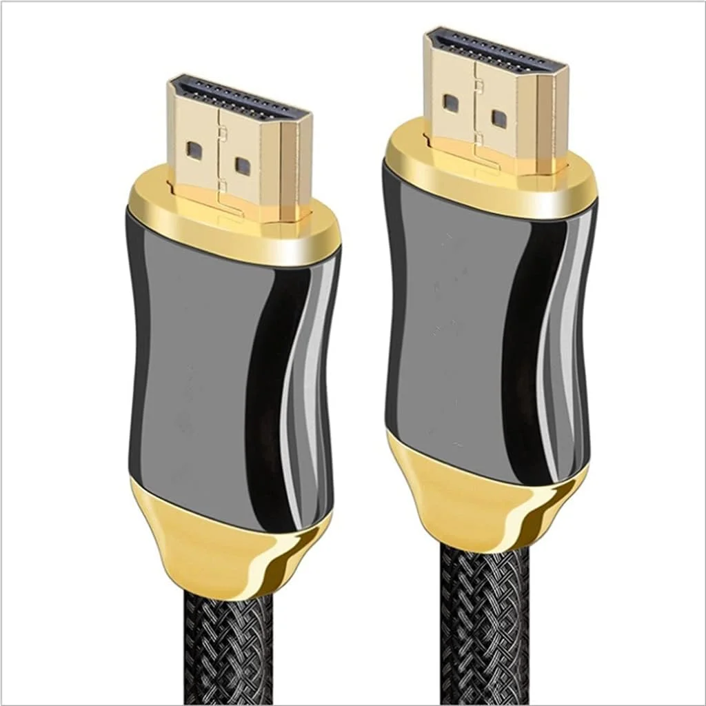 کابل HDMI 4K 120Hz V2.0 صوتی و تصویری HDMI به HDMI جعبه تلویزیون اسپلیتر 8K اسباکس (رنگ: مشکی، اندازه: 8 متر)