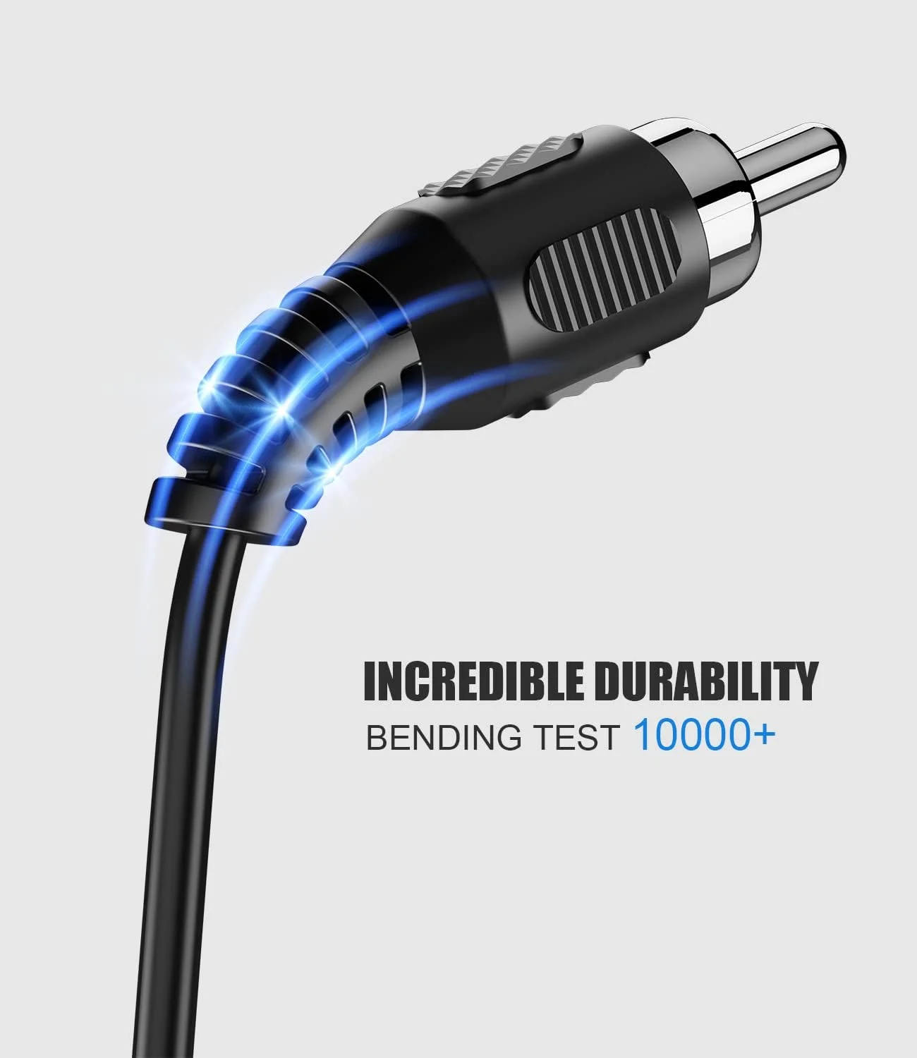 آداپتور سیم بلندگو به RCA برلات، کابل های سیم لخت بلندگو به آداپتور پلاگین RCA برای تعمیر سیم بلندگو برای آمپلی فایر بلندگو گیرنده های صوتی تصویری (بسته 2 عددی 20AWG 2 متری)