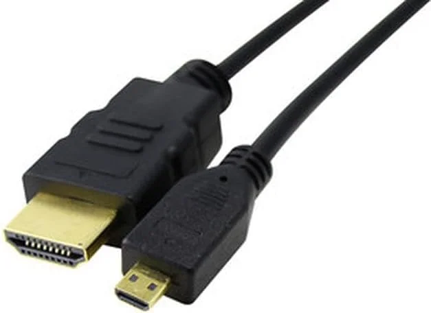 کابل HDMI به HDMI پرسرعت 2 متری سازگار با دستگاه های موبایل و دوربین ها، ایده آل برای اتصالات صوتی و تصویری