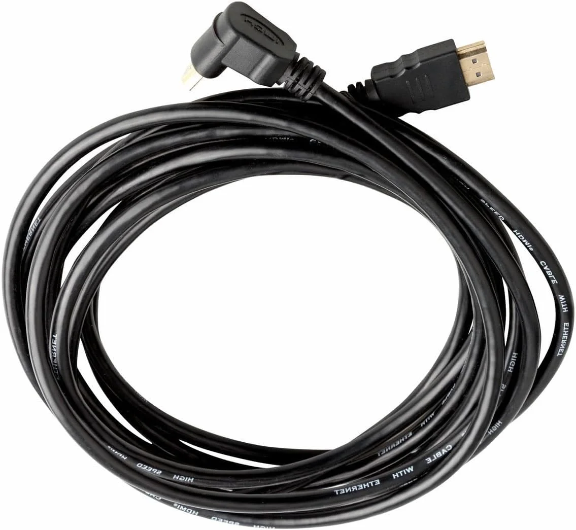 کابل HDMI 2.0 زاویه دار 4K برای اتصال دستگاه های چند رسانه ای، 1.5 متری، سرعت بالا، صدا و تصویر با کیفیت بالا