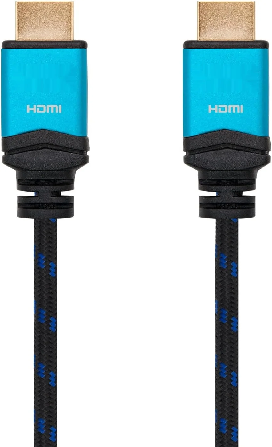 کابل HDMI ورژن 2.0، پشتیبانی از 4K@60Hz، پهنای باند تا 18 گیگابیت بر ثانیه، کانکتورهای نر به نر، رنگ مشکی، طول 7 متر، ایده آل برای ویدئوهای با کیفیت بالا و صدای Hi-Fi.