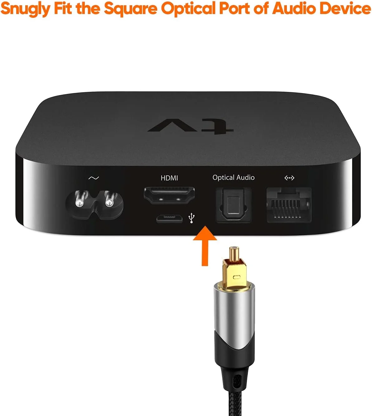 کابل صوتی دیجیتال نوری CableCreation، کابل 15 فوتی Toslink نر SPDIF با روکش بافته شده نایلونی فیبر نوری برای سینمای خانگی، ساندبار، تلویزیون، PS4، Xbox، VD/CD و غیره. مشکی و نقره ای کابل صوتی دیجیتال نوری CableCreation، کابل 15 فوتی Toslink نر SPDIF با روکش بافته شده نایلونی فیبر نوری برای سینمای خانگی، ساندبار، تلویزیون، PS4، Xbox، VD/CD و غیره. مشکی و نقره ای