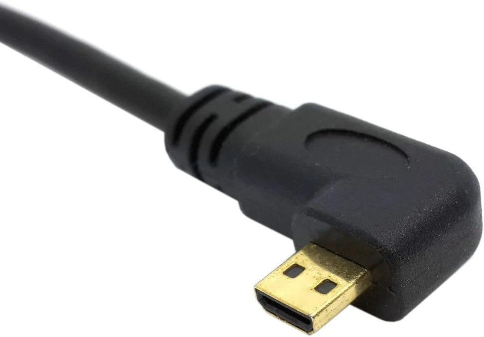 کابل میکرو HDMI به HDMI نر زاویه راست 90 درجه 1.5 متری