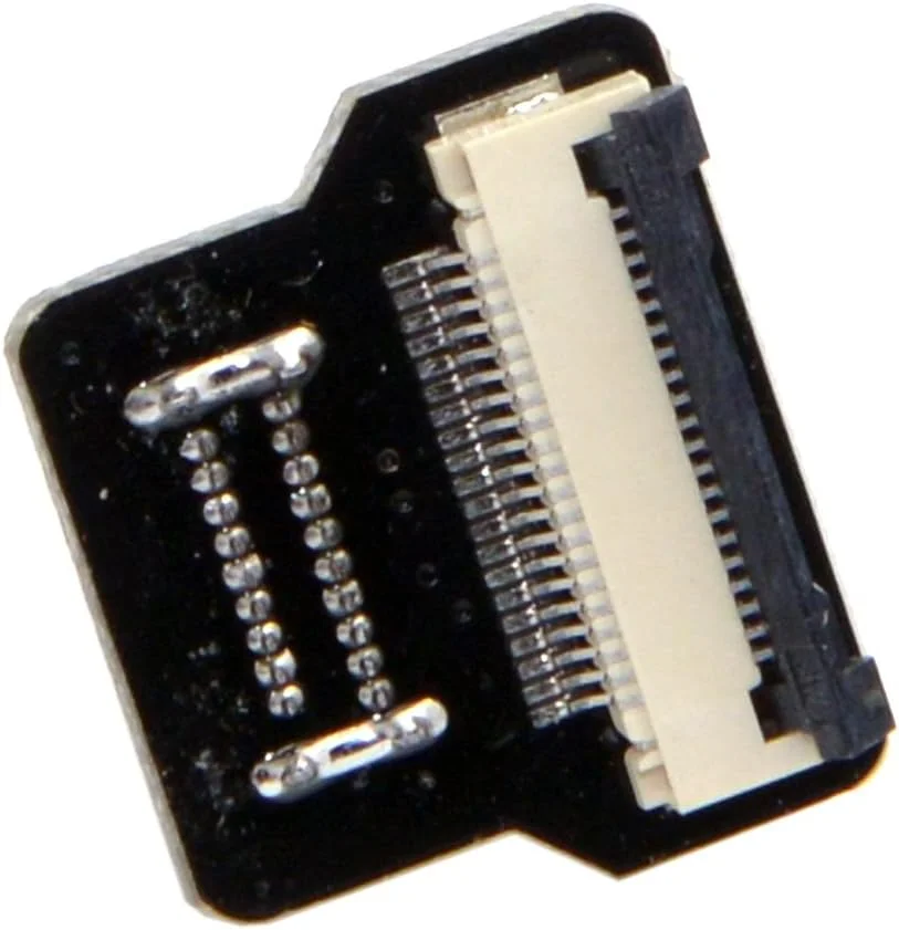 تبدیل میکرو HDMI نوع D نر به بالا با زاویه 90 درجه برای FPV HDTV Multicopter عکاسی هوایی