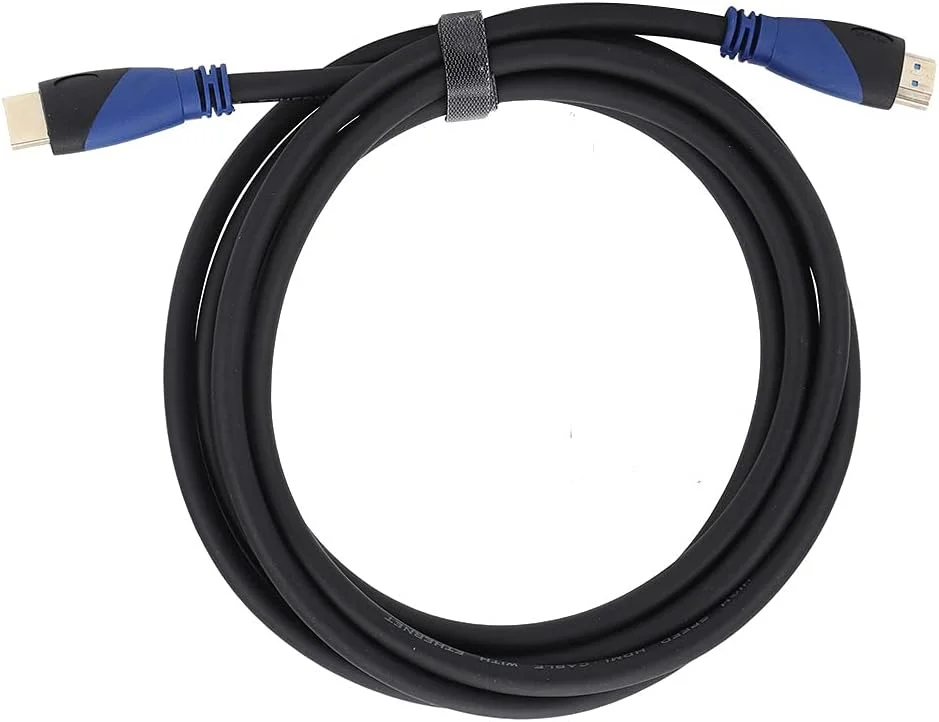 کابل HDMI، کابل چند رسانه ای با کیفیت بالا 30AWG با هسته سیم مسی خالص، کابل HDMI دو رنگ برای تجهیزات صوتی و تصویری (3 متر)