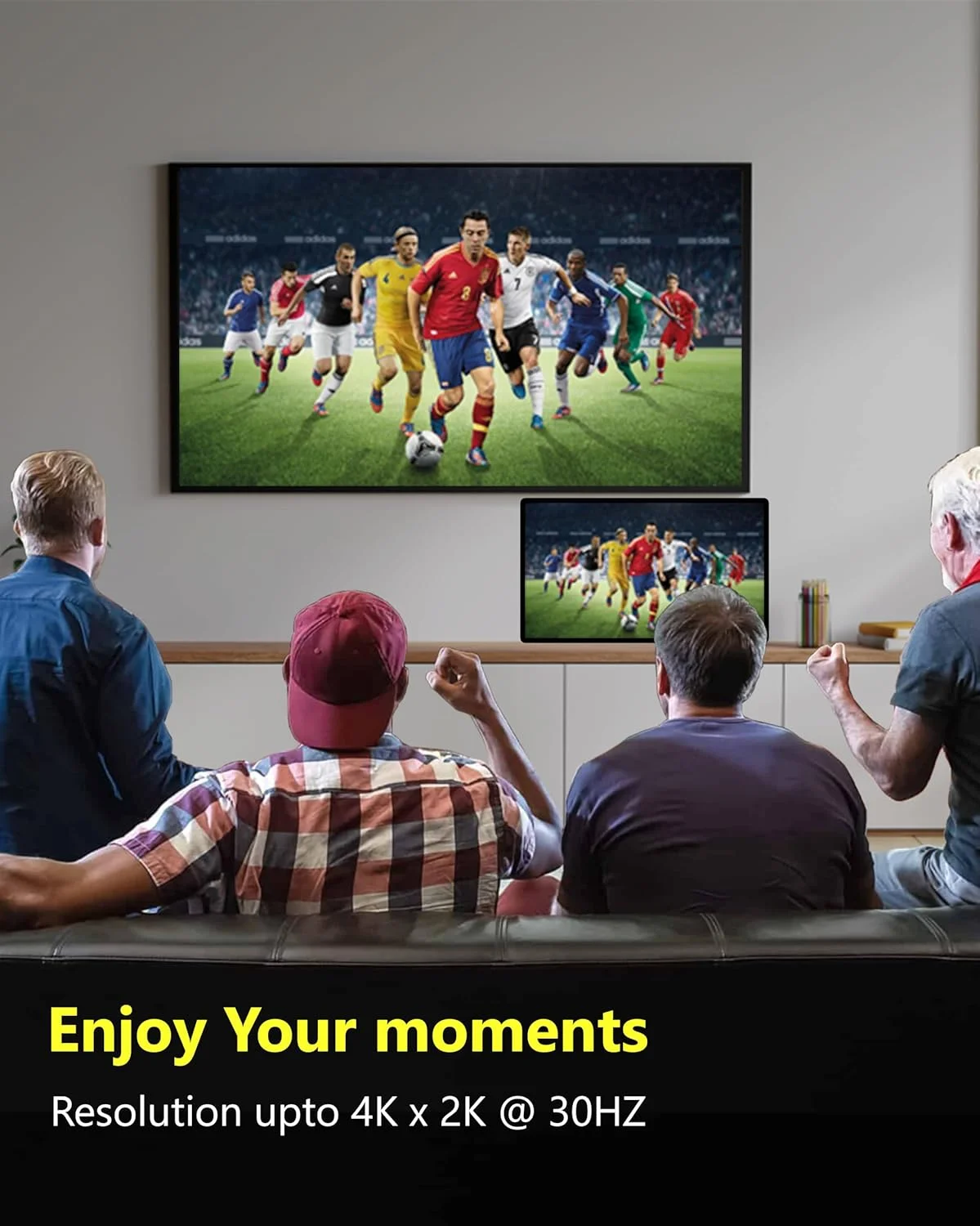 مبدل DisplayPort به HDMI موسیل (نر به ماده) - پشتیبانی از صدا و تصویر 4K@60Hz، بدنه آلیاژ آلومینیوم خاکستری، کانکتور با روکش طلا، مبدل DisplayPort به HDMI با قابلیت اتصال و پخش آسان برای مانیتورها و تلویزیون ها