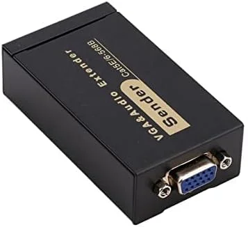 افزایش دهنده VGA مدل DKURVE® 1080P با صدا از طریق کابل Cat5/6 تا 100 متر، تبدیل کننده VGA به RJ45 اترنت برای لپ تاپ و پروژکتور افزایش دهنده VGA مدل DKURVE® 1080P با صدا از طریق کابل Cat5/6 تا 100 متر، تبدیل کننده VGA به RJ45 اترنت برای لپ تاپ و پروژکتور