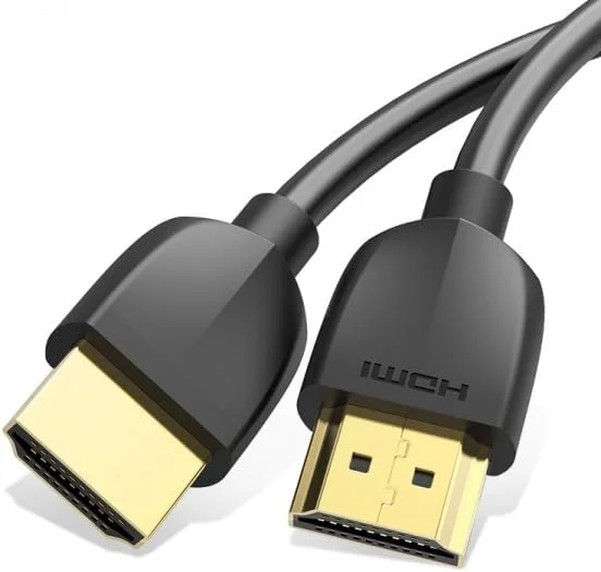 کابل HDMI نری به نری Brightium 2.0، طول 1.5 متر، 4K، مشکی، قابل حمل، ایده آل برای انتقال ویدئو و صدای HD