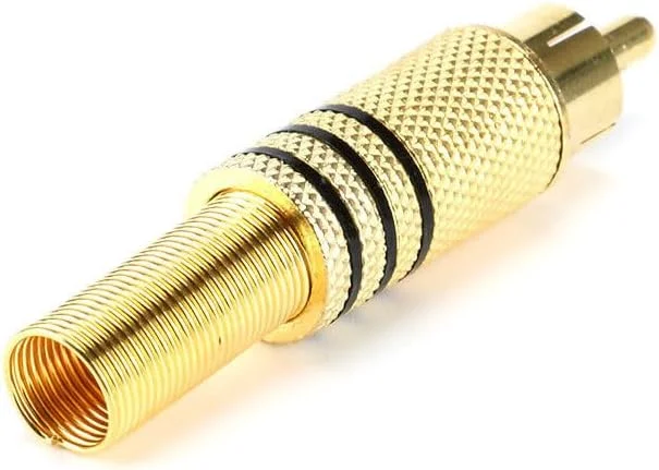 فیش RCA صوتی DKURVE®، فیش نر طلایی استریو AV، کابل خروجی تلویزیون، فیش RCA نر صوتی تصویری، اتصال دهنده نر فیش RCA برای کابل استریو، آداپتور جک صوتی تصویری برای فیش اتصال دهنده بلندگو فیش RCA صوتی DKURVE®، فیش نر طلایی استریو AV، کابل خروجی تلویزیون، فیش RCA نر صوتی تصویری، اتصال دهنده نر فیش RCA برای کابل استریو، آداپتور جک صوتی تصویری برای فیش اتصال دهنده بلندگو