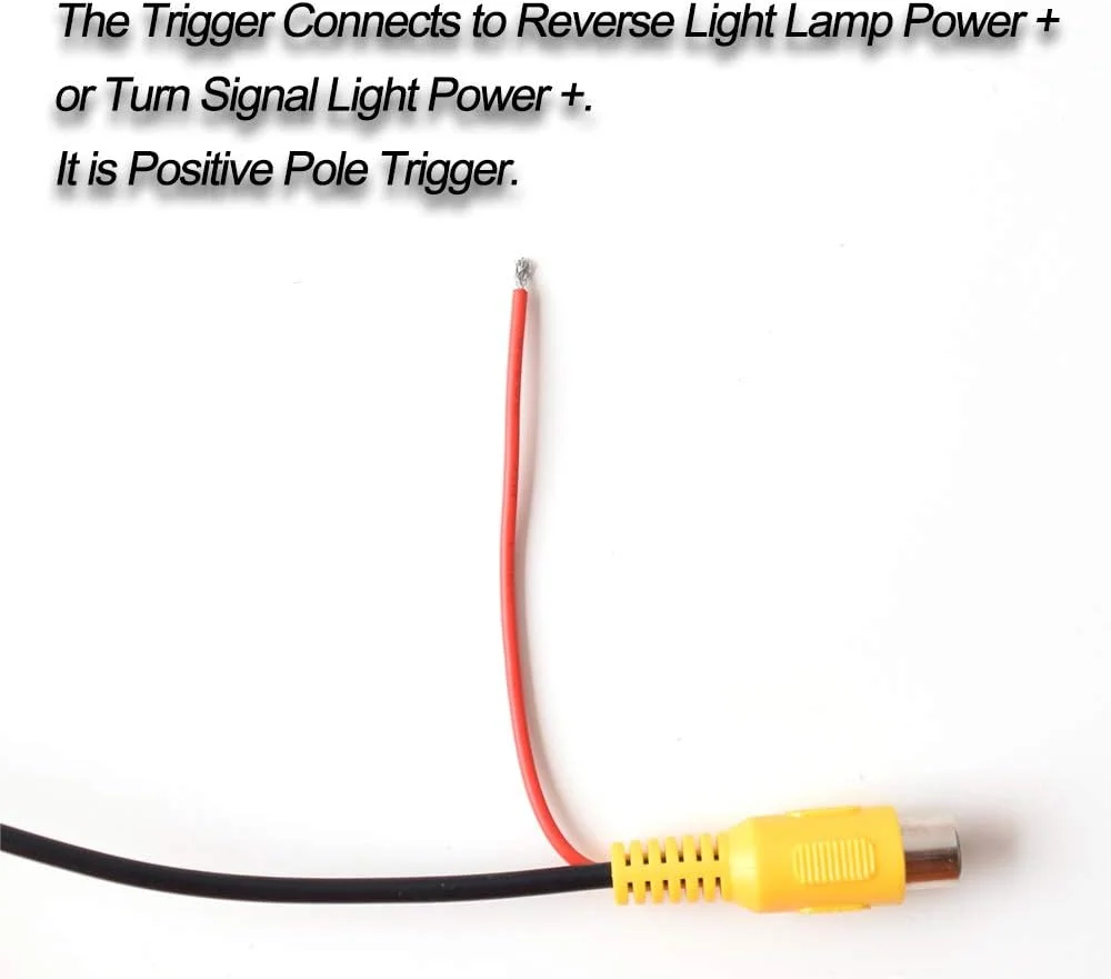 کابل مادگی AUX 2.5mm به RCA با سیم تریگر، کابل آداپتور AUX AV-IN خودرو به RCA برای تبلت GPS، دوربین داشبورد، دوربین DVR خودرو، دوربین دنده عقب