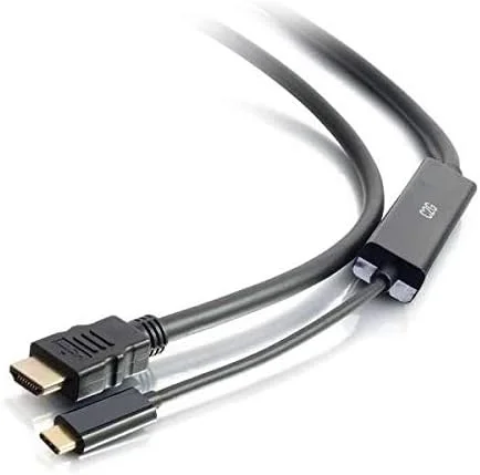 کابل تبدیل USB-C به HDMI ۱۵ فوتی - آداپتور صوتی و تصویری 4K کابل تبدیل USB-C به HDMI ۱۵ فوتی - آداپتور صوتی و تصویری 4K