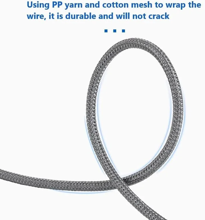 کابل تبدیل Type-c به hdmi با کیفیت بالا 4K، طول 2 متر، کابل بافته شده صدا و تصویر (1) کابل تبدیل Type-c به hdmi با کیفیت بالا 4K، طول 2 متر، کابل بافته شده صدا و تصویر (1)