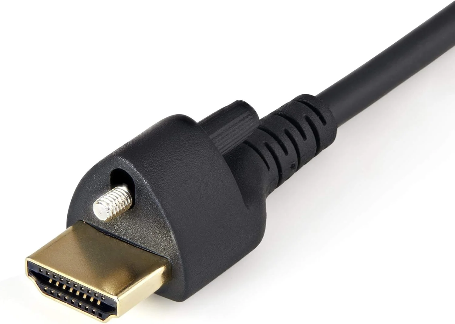 کابل HDMI دو متری با پیچ قفلشونده - 4K 60Hz HDR - کابل مانیتور HDMI 2.0 پرسرعت با کانکتور پیچ قفلشونده برای اتصال ایمن - کابل HDMI با اترنت - M/M کابل HDMI دو متری با پیچ قفلشونده - 4K 60Hz HDR - کابل مانیتور HDMI 2.0 پرسرعت با کانکتور پیچ قفلشونده برای اتصال ایمن - کابل HDMI با اترنت - M/M