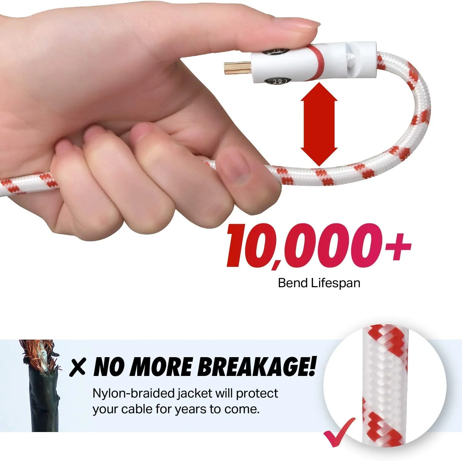 کابل HDMI با وضوح فوق العاده 15 فوت - بسته 2 عددی - رزولوشن 4K UHD 2.0b - پشتیبانی از اترنت HDR ویدئو HD پهنای باند 18 گیگابیت بر ثانیه - کانال بازگشت صدا - 15 فوت (4.5 متر) HDMI پرسرعت کابل HDMI با وضوح فوق العاده 15 فوت - بسته 2 عددی - رزولوشن 4K UHD 2.0b - پشتیبانی از اترنت HDR ویدئو HD پهنای باند 18 گیگابیت بر ثانیه - کانال بازگشت صدا - 15 فوت (4.5 متر) HDMI پرسرعت