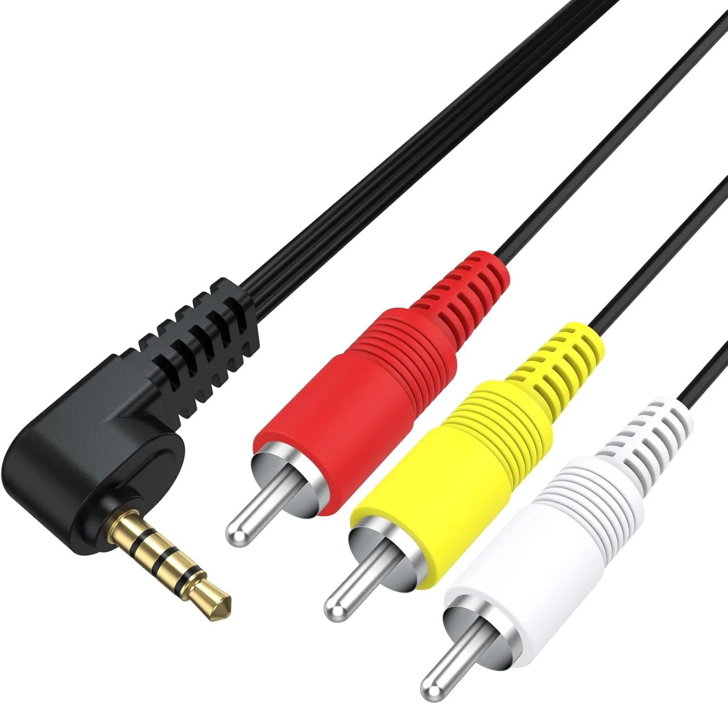 کابل AV مدل VMC-20FR سازگار با دوربین های سونی، کابل صوتی و تصویری 3.5 میلی متری به RCA برای DSC-T500, TX9, WX5, W55, N1, R1, CCD-TRV138, DCR-TRV280, HDR-FX1, VX2100 و غیره - طول 1.2 متر کابل AV مدل VMC-20FR سازگار با دوربین های سونی، کابل صوتی و تصویری 3.5 میلی متری به RCA برای DSC-T500, TX9, WX5, W55, N1, R1, CCD-TRV138, DCR-TRV280, HDR-FX1, VX2100 و غیره - طول 1.2 متر