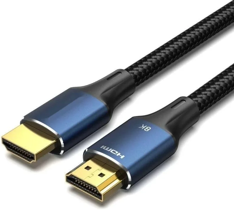 کابل HDMI V2.1 8K به طول 3 متر، نر به نر، سرعت بالا و پشتیبانی از ویدئو و صدا