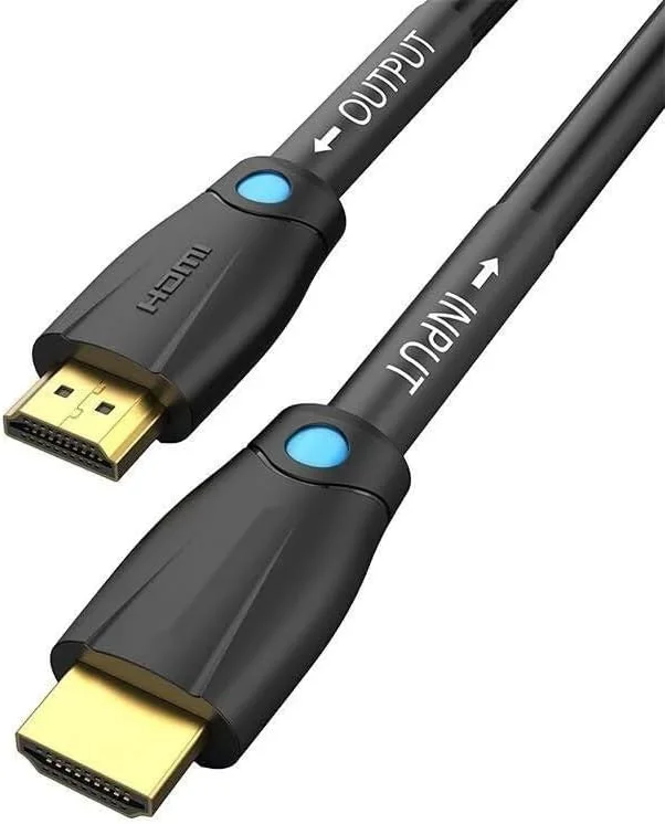کابل HDMI واتیو ویو 1.5 متری یک طرفه سازگار با کیفیت 4K ایده آل برای ویدیو و صدا - مشکی