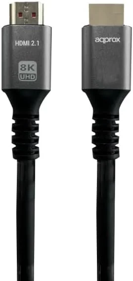 کابل اتصال - کابل HDMI M-M 2.1V/8K، طول 3 متر، سرعت بالا، پشتیبانی از ویدئو 8K و صدای با کیفیت، انعطاف پذیر و بادوام.