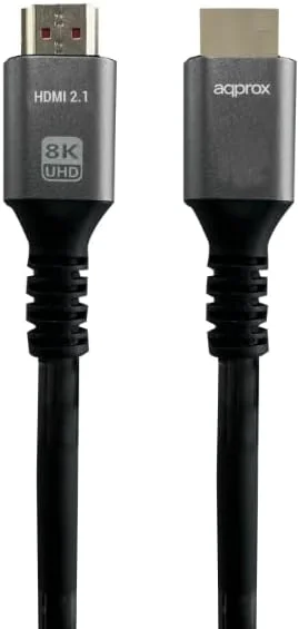 کابل اتصال - کابل HDMI M-M 2.1V با رزولوشن 8K، طول 2 متر، ایده آل برای انتقال ویدئو و صدا.