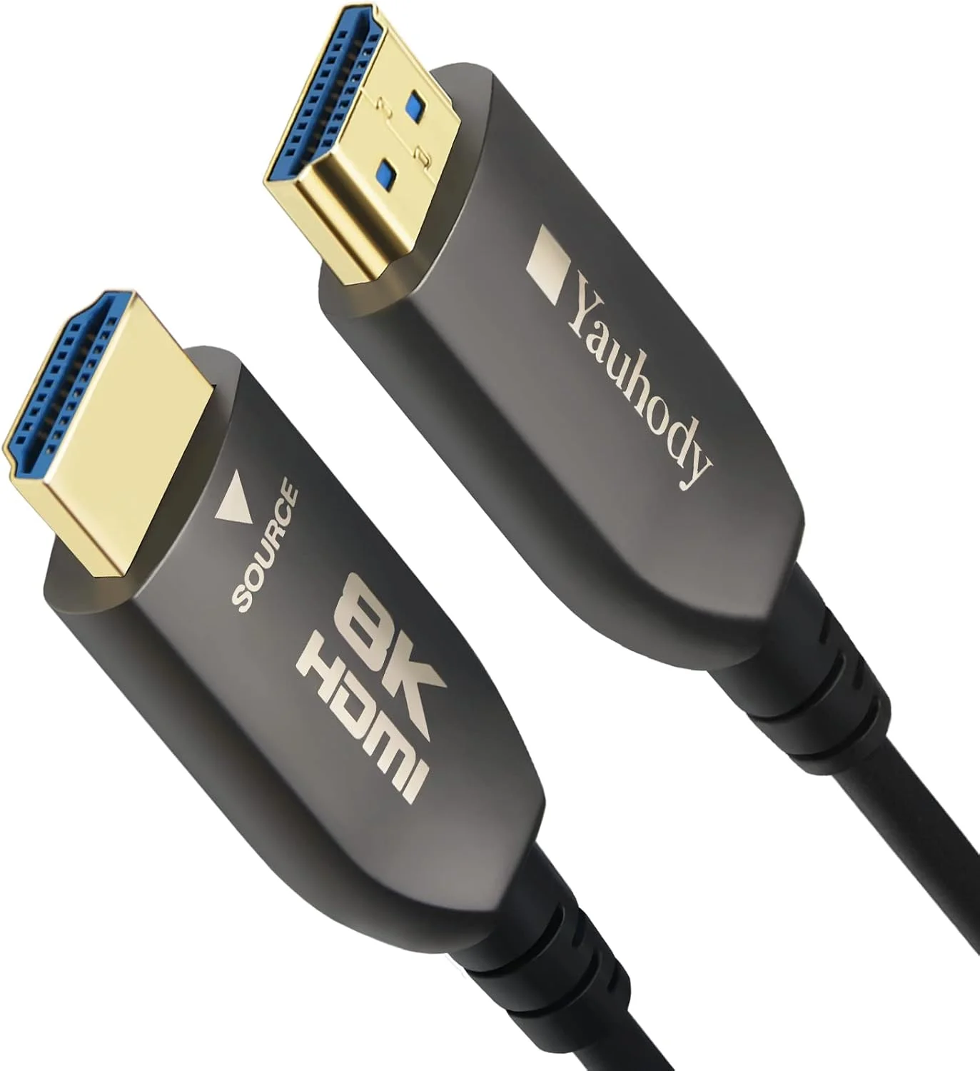 کابل فیبر نوری HDMI 8K واقعی Yauhody، طول 15 متر، دارای رتبه CL3، سرعت فوق العاده بالا 48 گیگابیت بر ثانیه HDMI 2.1 روی فیبر، پشتیبانی از 10K، 8K@60Hz، 4K@144Hz/120Hz/60Hz، HDCP 2.2 & 2.3، eARC، Dynamic HDR 10، 3D (15 متر) کابل فیبر نوری HDMI 8K واقعی Yauhody، طول 15 متر، دارای رتبه CL3، سرعت فوق العاده بالا 48 گیگابیت بر ثانیه HDMI 2.1 روی فیبر، پشتیبانی از 10K، 8K@60Hz، 4K@144Hz/120Hz/60Hz، HDCP 2.2 & 2.3، eARC، Dynamic HDR 10، 3D (15 متر)