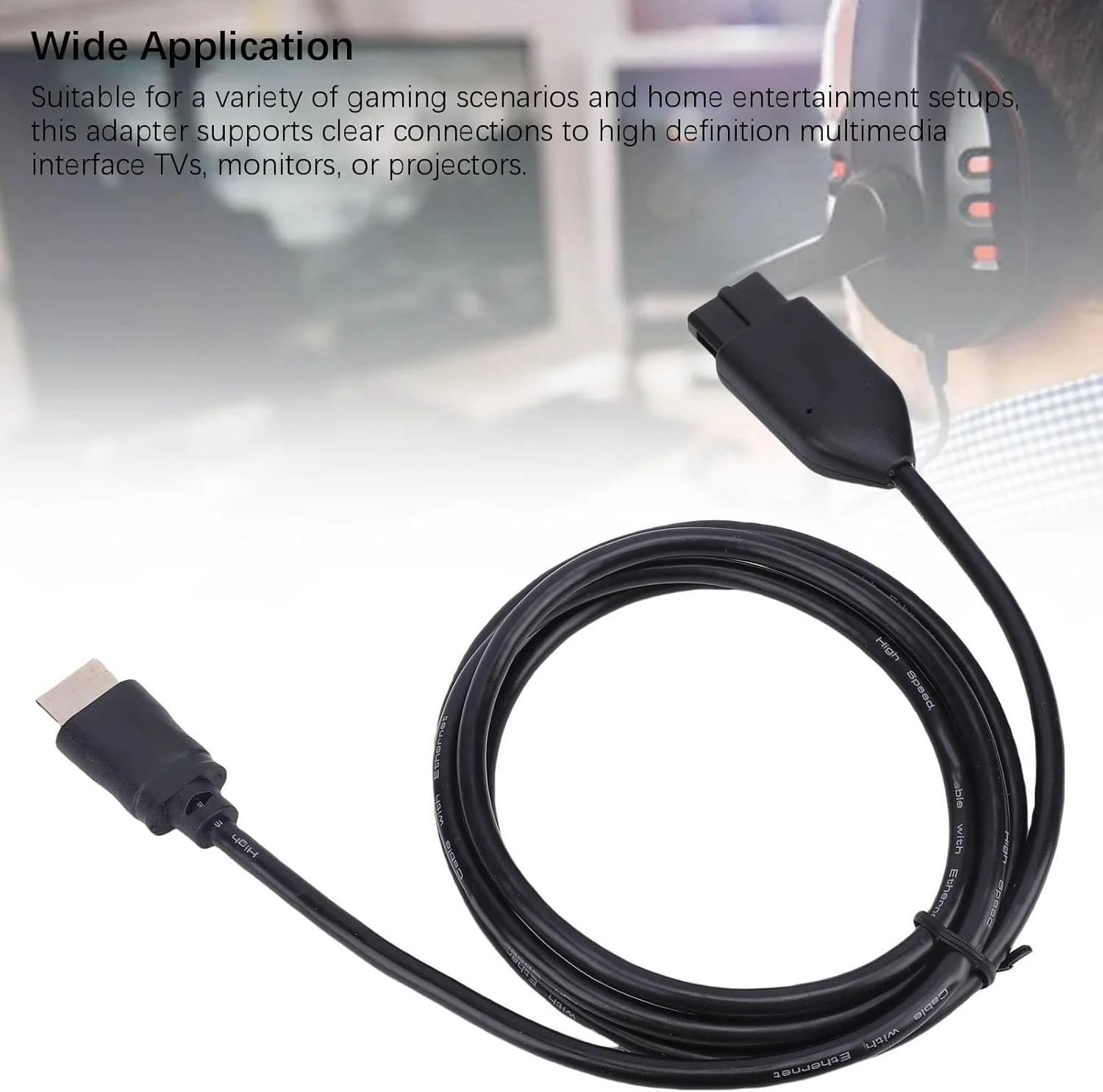 کابل آداپتور HDMI برای N64 SNES NGC SFC GameCube، مبدل با خروجی 1080P، طول 1.5 متر، کیفیت صوتی و تصویری بدون افت