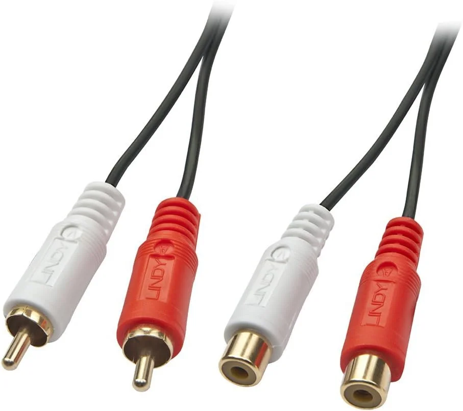 کابل افزایش طول صدا لیندی مدل 35670، طول 1 متر، نری به مادگی