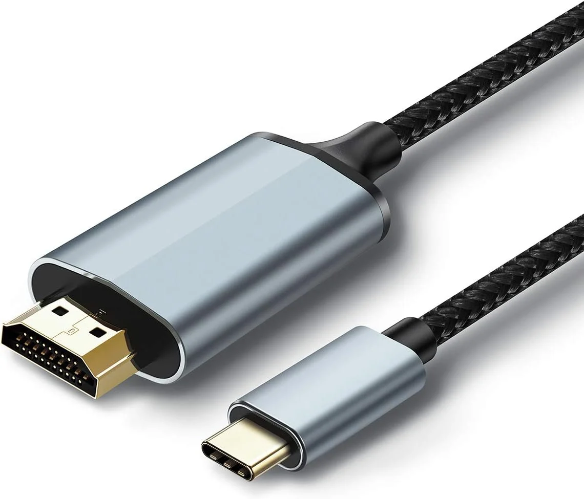 کابل آداپتور USB-C به HDMI لولاون برای آیفون 16 و 15 – 2 متر، 1080P HD، همگام سازی ویدئو و صدا، سازگاری خروجی YouTube به تلویزیون