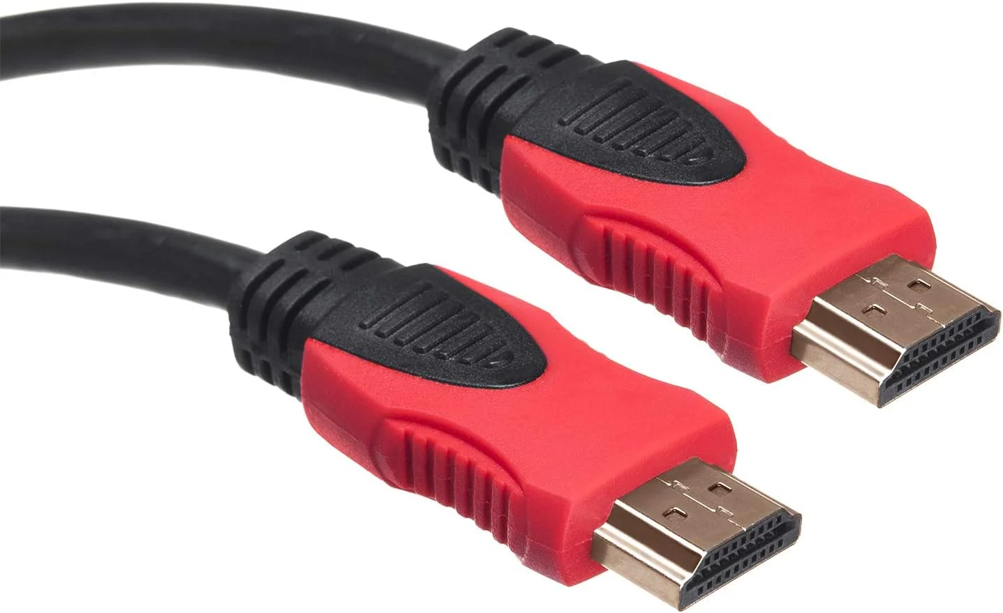 کابل HDMI به HDMI ورژن 1.4 مک‌لین طلایی، اتصال صوتی و تصویری با فریت بید (1.8 متر)