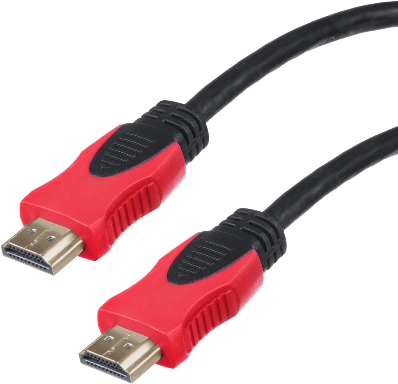 کابل HDMI به HDMI ورژن 1.4 مک‌لین طلایی، اتصال صوتی و تصویری با فریت بید (1.8 متر)