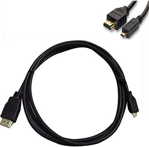 کابل میکرو HDMI به HDMI 1.5 متری نر به نر برای صدا و تصویر دیجیتال HD کابل میکرو HDMI به HDMI 1.5 متری نر به نر برای صدا و تصویر دیجیتال HD