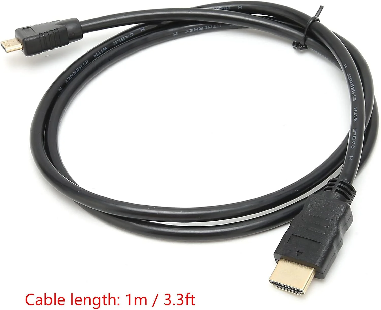 کابل میکرو HDMI (نوع A) به HDMI (نوع C)، کابل افزایش طول 100 سانتی متری نوع A به نوع C، سیم رابط چند رسانه ای HD برای صدا و تصویر با کیفیت بالا کابل میکرو HDMI (نوع A) به HDMI (نوع C)، کابل افزایش طول 100 سانتی متری نوع A به نوع C، سیم رابط چند رسانه ای HD برای صدا و تصویر با کیفیت بالا