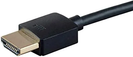 کابل HDMI پرسرعت Monoprice - 124184 - طول 90 سانتی متر - مشکی | ممتاز تایید شده، 4K@60Hz، HDR، 18Gbps، 36AWG، YUV، 4:4:4 - سری فوق العاده باریک