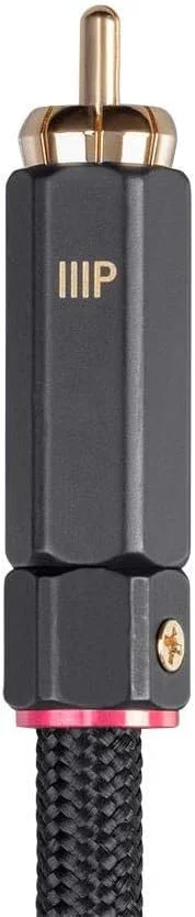 کابل کواکسیال دیجیتال صوتی/تصویری سری Onix مونوپرایس، کابل ساب ووفر RCA با استاندارد CL2، RG-6/U 75 اهم 7.6 متری - مشکی