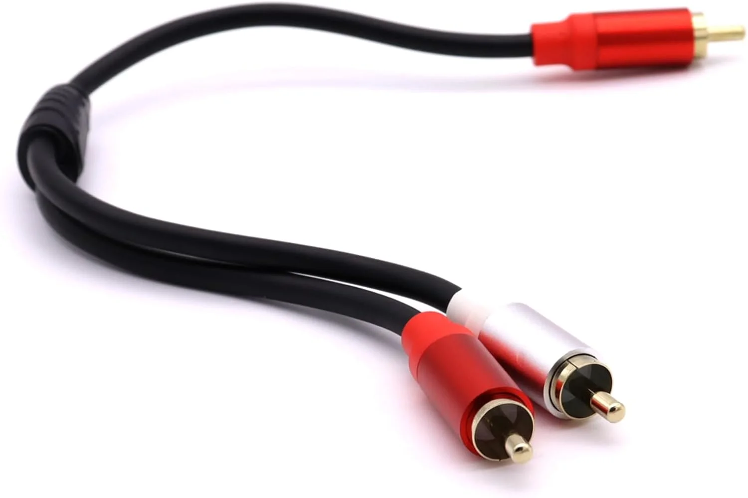 کابل تبدیل RCA به دو RCA موتُنگ، روکش طلایی، 1 نری به 2 نری، کابل صوتی و تصویری برای سینمای خانگی، ساب ووفر، پخش کننده CD، طول 0.3 متر کابل تبدیل RCA به دو RCA موتُنگ، روکش طلایی، 1 نری به 2 نری، کابل صوتی و تصویری برای سینمای خانگی، ساب ووفر، پخش کننده CD، طول 0.3 متر