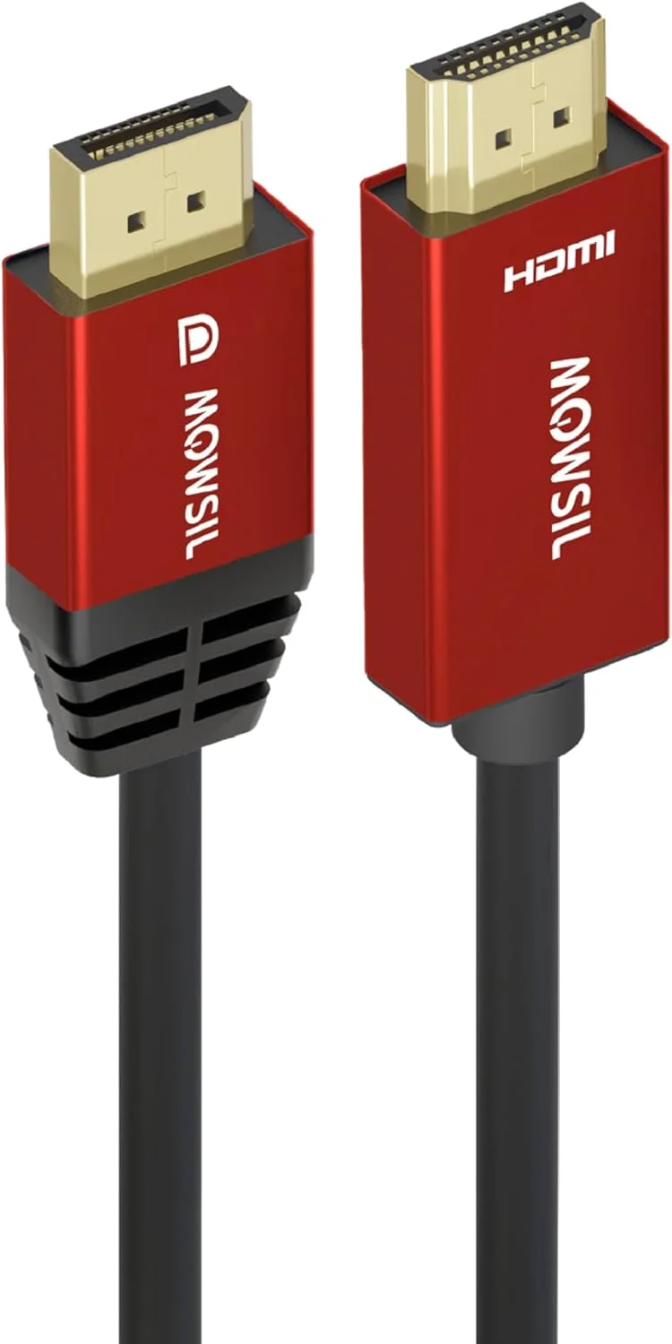 کابل DisplayPort به HDMI موسیل، 2 متری، 4K@60Hz UHD، 1080p@120Hz، سرعت بالا 18Gbps، روکش طلای 24K، کابل DP به HDMI برای کامپیوتر، لپ تاپ، مانیتور، تلویزیون، پروژکتور کابل DisplayPort به HDMI موسیل، 2 متری، 4K@60Hz UHD، 1080p@120Hz، سرعت بالا 18Gbps، روکش طلای 24K، کابل DP به HDMI برای کامپیوتر، لپ تاپ، مانیتور، تلویزیون، پروژکتور
