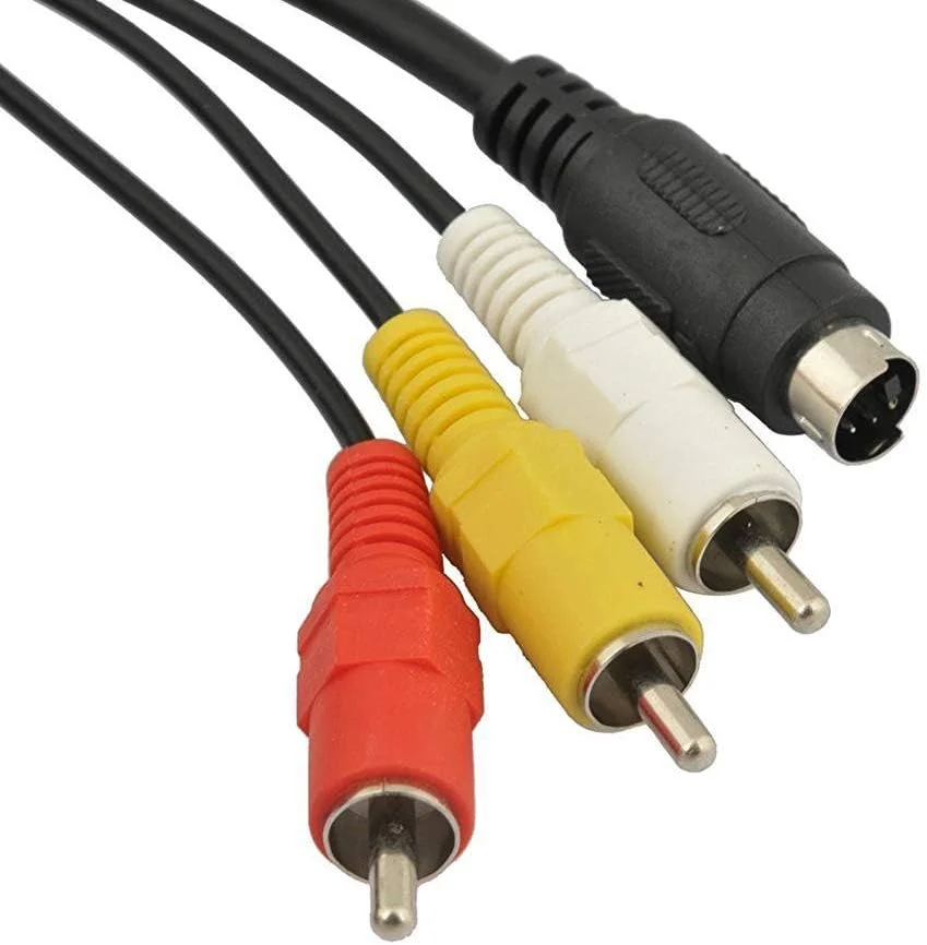 کابل AV به طول 1.5 متر برای دوربین های فیلمبرداری سونی Handycam Mini DV و DVD - مشکی (1 عدد) کابل AV به طول 1.5 متر برای دوربین های فیلمبرداری سونی Handycam Mini DV و DVD - مشکی (1 عدد)