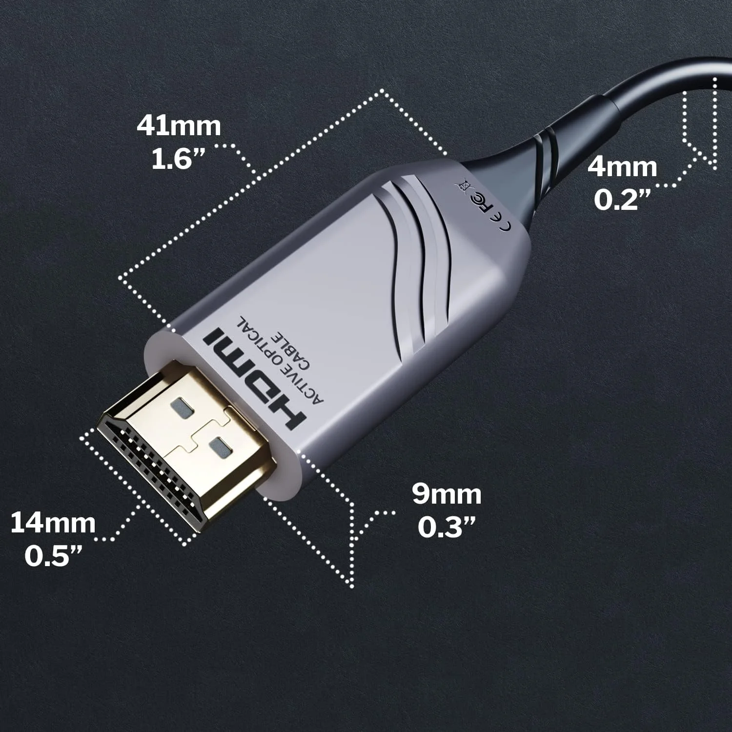 کابل HDMI 2.1 8K – 15 متری – HDMI نوری فوق العاده پرسرعت، دارای گواهی عدم افت سیگنال (8K@60Hz، کابل فیبر نوری انعطاف پذیر، دارای مجوز رسمی، انتقال بدون افت) – توسط CableDirect