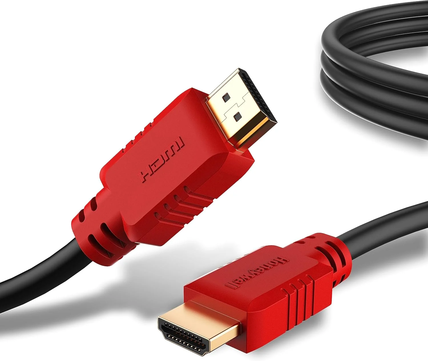کابل HDMI هانیول v1.4 با اترنت، رزولوشن 3D/4Kx2K Ultra HD، طول 3 متر، سرعت انتقال 10.2 گیگابیت بر ثانیه، سازگار با تمام دستگاه های HDMI لپ تاپ، کامپیوتر، تلویزیون، ست تاپ باکس، کنسول بازی - مشکی