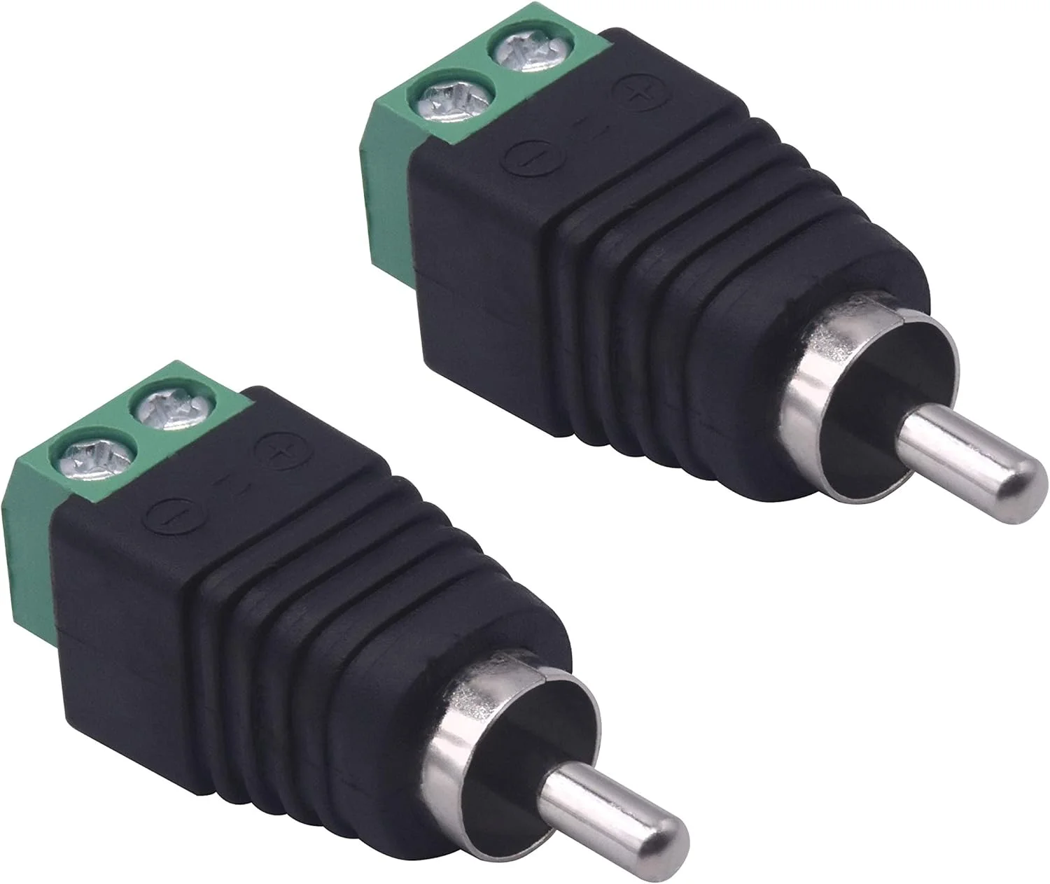 اتصال دهنده ترمینال پیچی RCA به AV Xwell، آداپتور صوتی کابل RCA، کانکتورهای سیم بلندگوی صوتی/تصویری مبدل بدون لحیم پلاگین نر RCA فونو