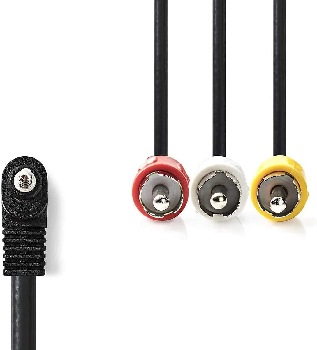کابل صوتی و تصویری Neostar 3.5mm به RCA AV، کابل AUX صوتی و تصویری استریو 3.5mm نر به 3RCA نر برای تلویزیون، باکس تلویزیون، سینمای خانگی 10 متری